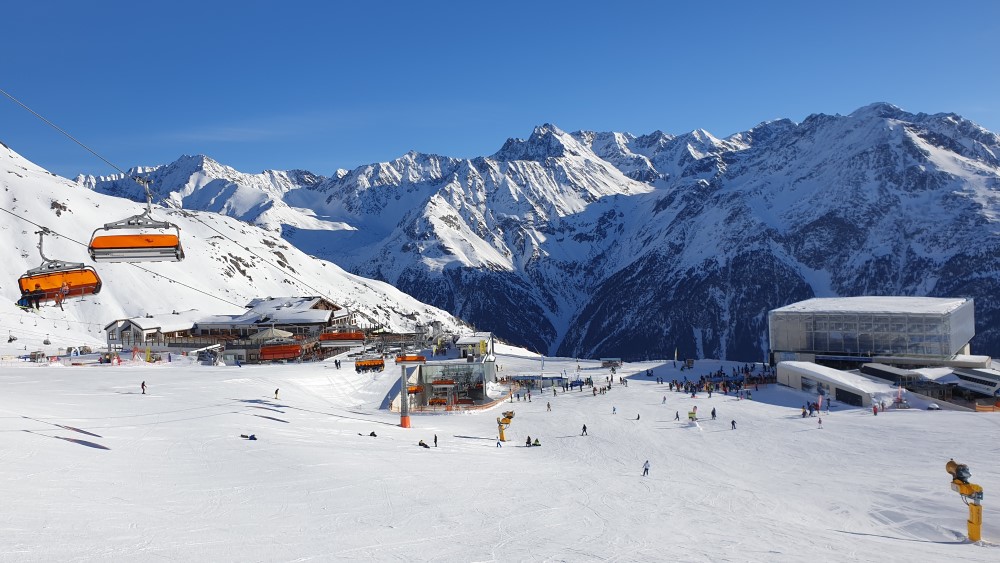 Sölden met vrienden.